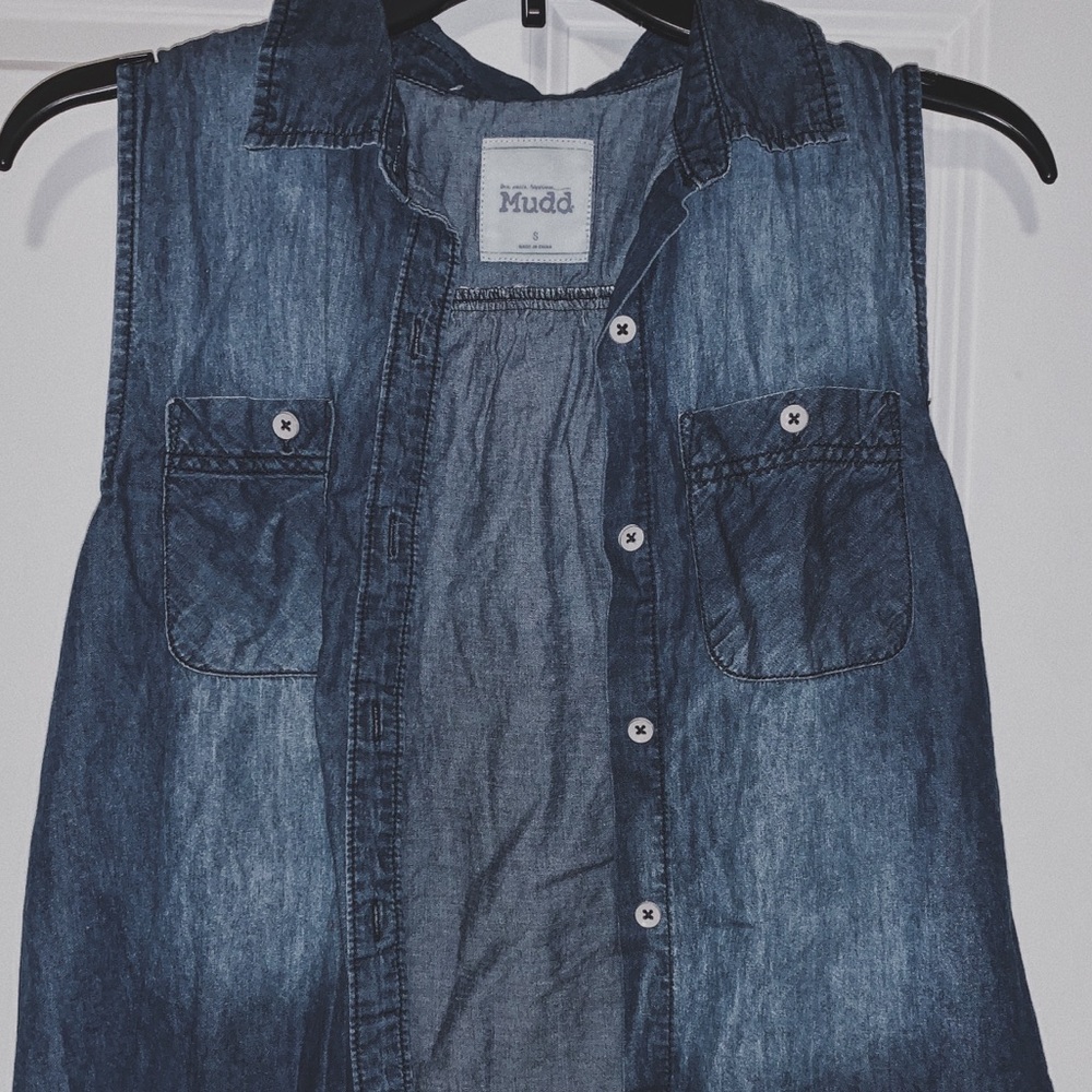 Mudd Denim Cutoff shirt